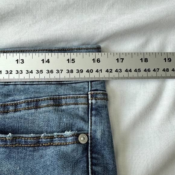 Sofia Jeans Women's Super Hi-Rise Curvy Boot AMAYA Blue Jeans Distressed Size 14 - Picture 12 of 16